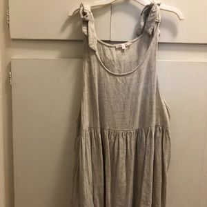 LA Hearts Tie Strap Babydoll Dress